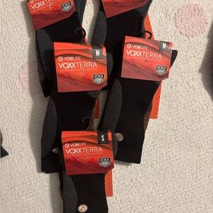 VoxxTerra by VoxxLife Black and Gray Outdoor Socks